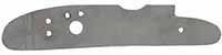 Lock plate, percussion,
wax cast steel, drilled and tapped,
for L&R RPL-05 percussion  Lyman Great Plains, Cabela's, or InvestArm Hawken lock